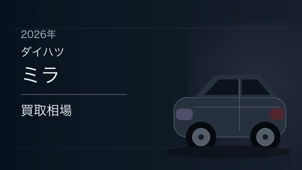 ミラの買取相場