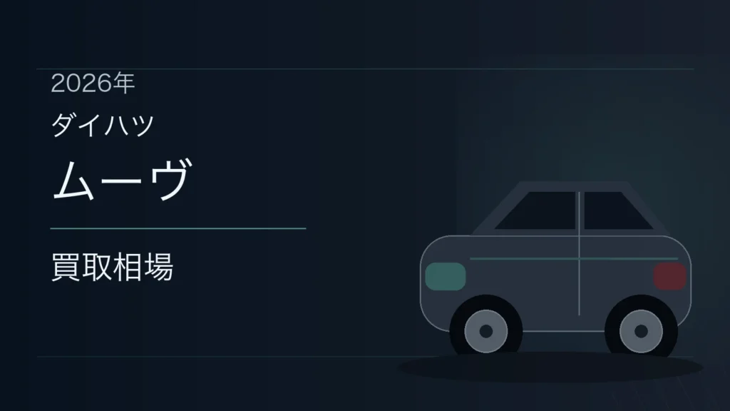 ムーヴの買取相場