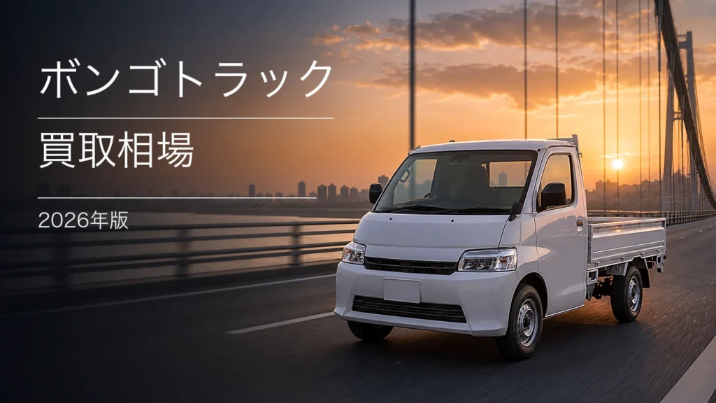 ボンゴトラックの買取相場