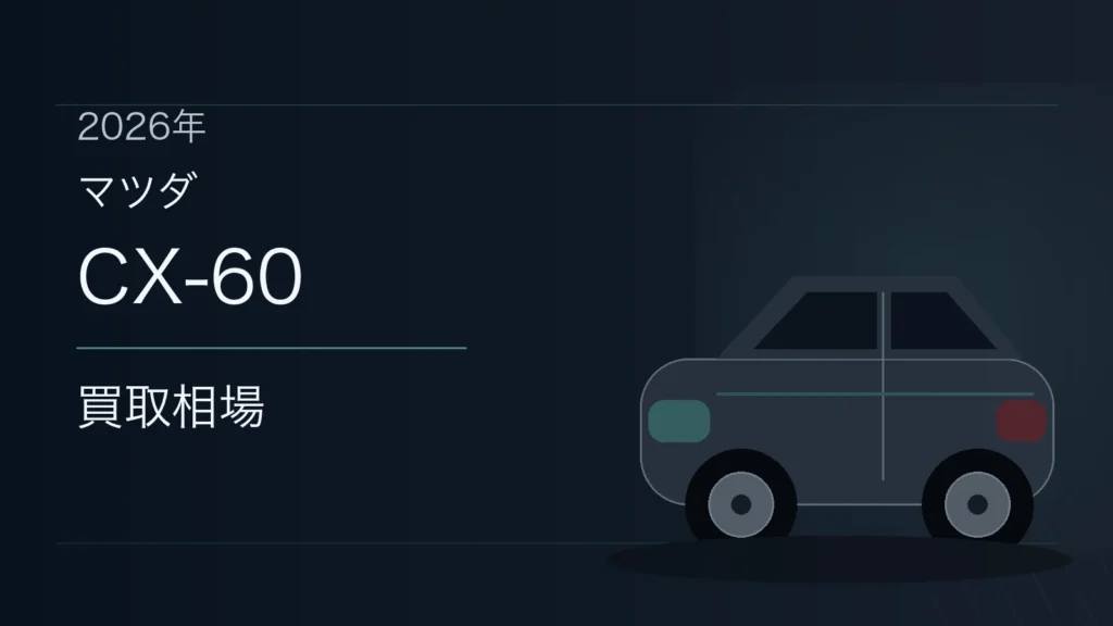 CX-60の買取相場