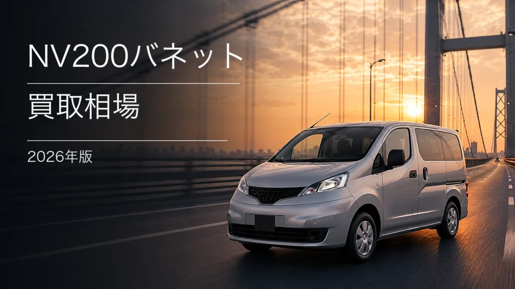 NV200バネットの買取相場