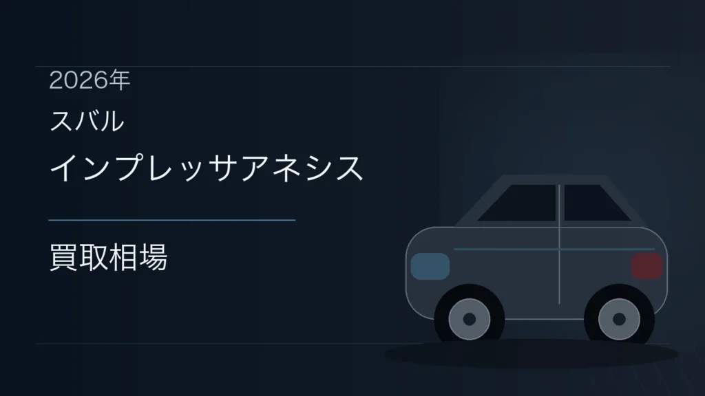 インプレッサアネシスの買取相場