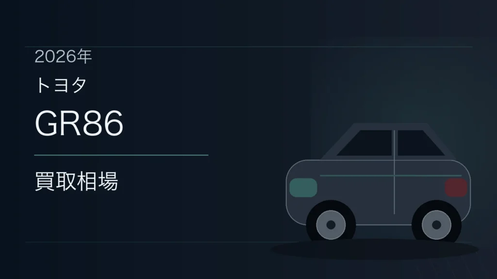 GR86の買取相場