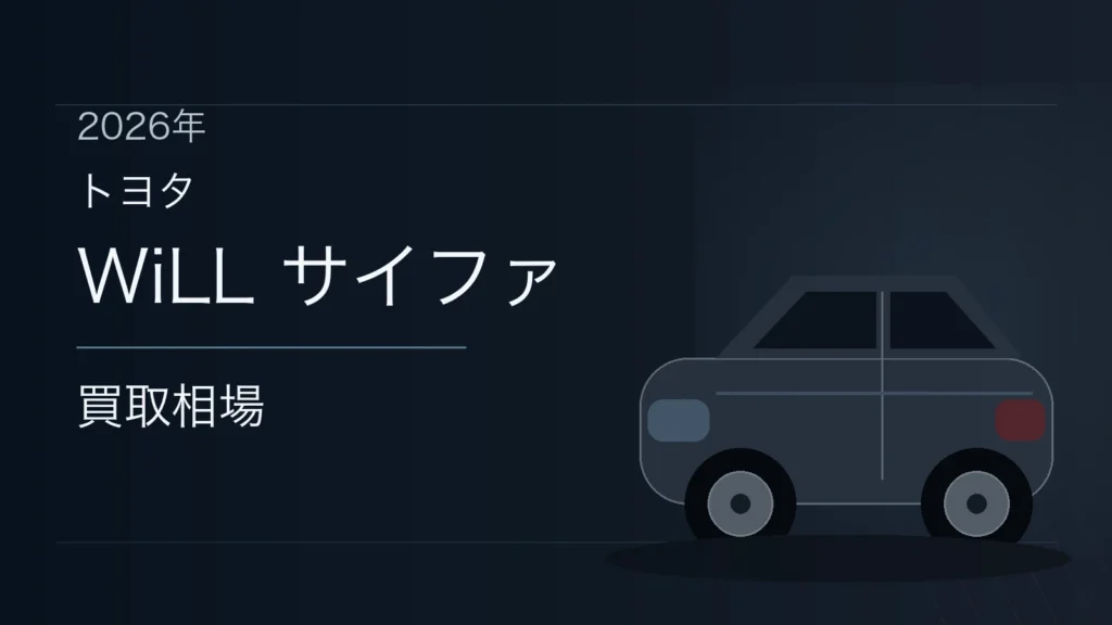 WiLL サイファの買取相場